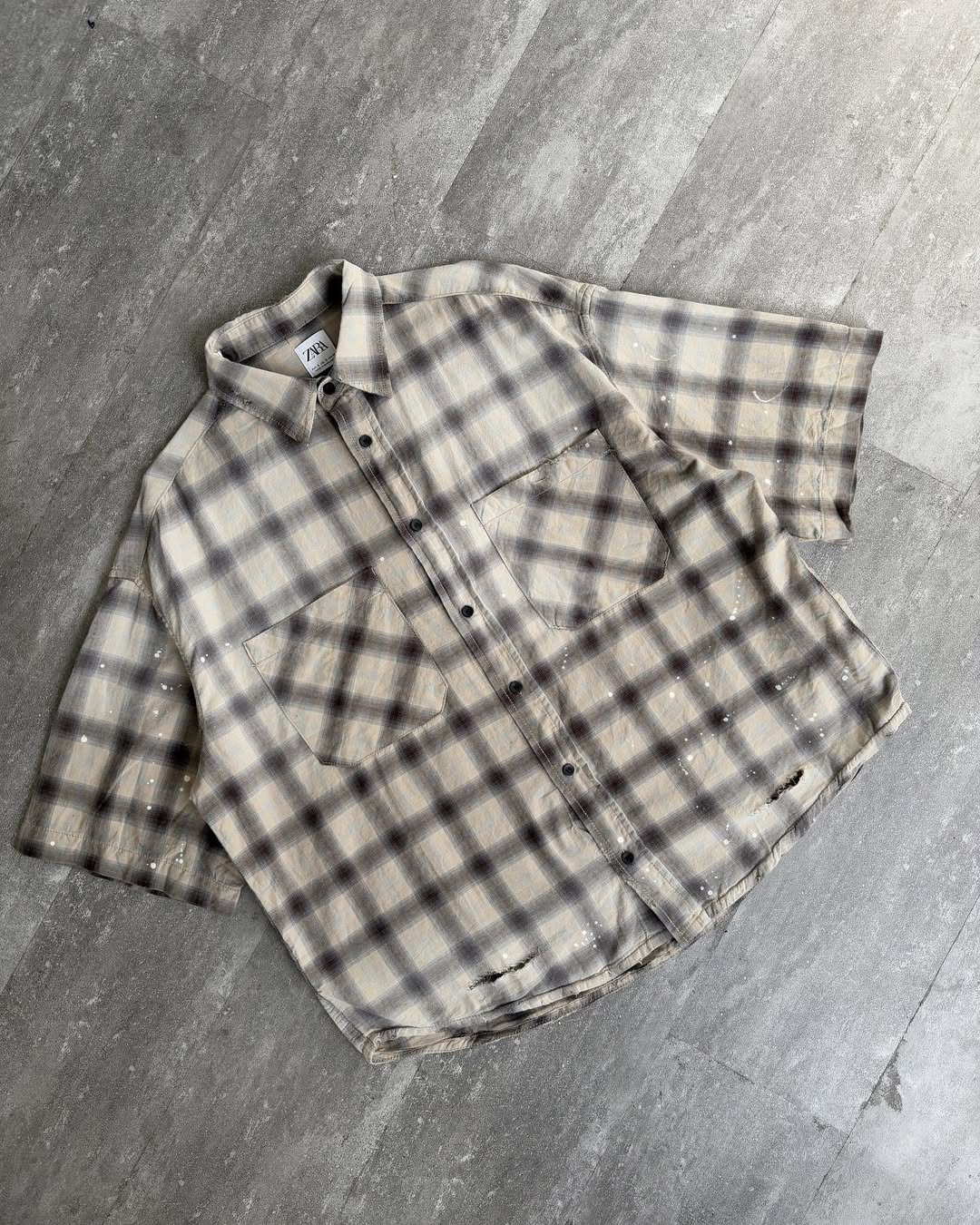 کراپ شرت وارداتی اورجینال Zara