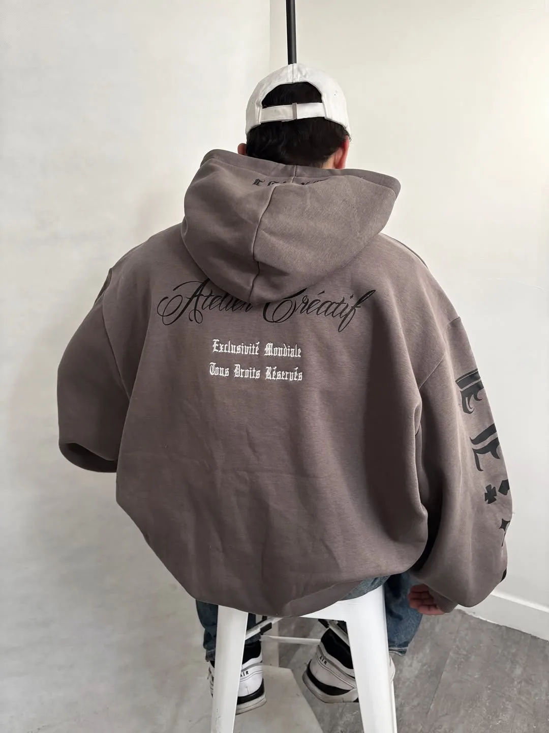 هودی کرکی سه نخ اورجینال boohoo_man