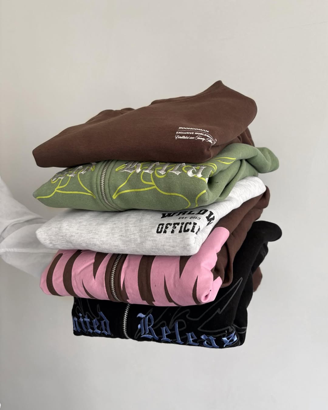 هودی و سویشرت طرح‌دار برند boohoo_man