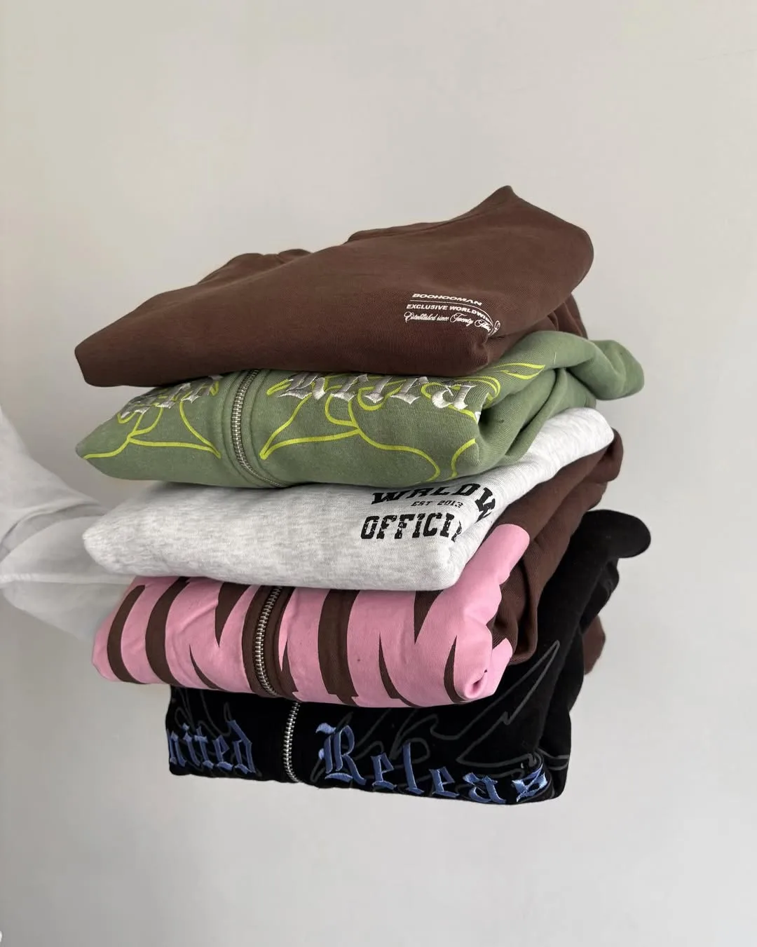 هودی و سویشرت طرح‌دار برند boohoo_man
