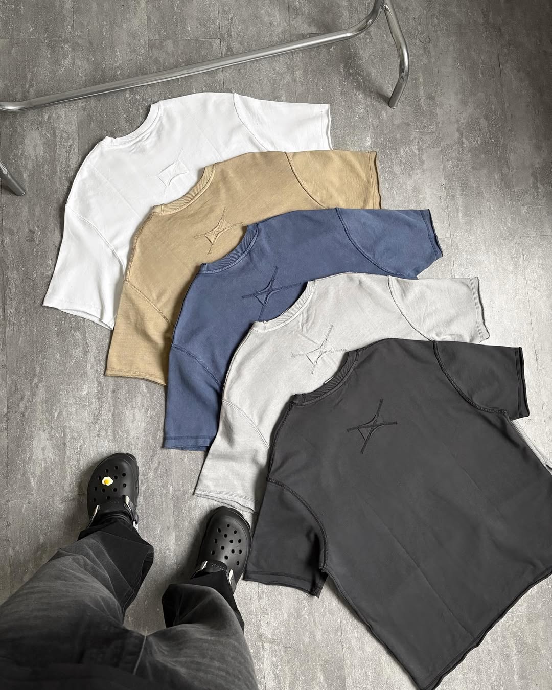 تیشرت سنگشور بیسیک وارداتی برند Bershka در ۵ رنگ