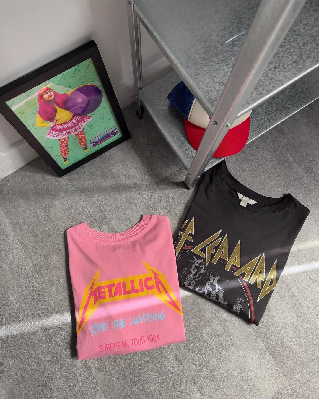 تیشرت نخی وارداتی H&M یونیسکس