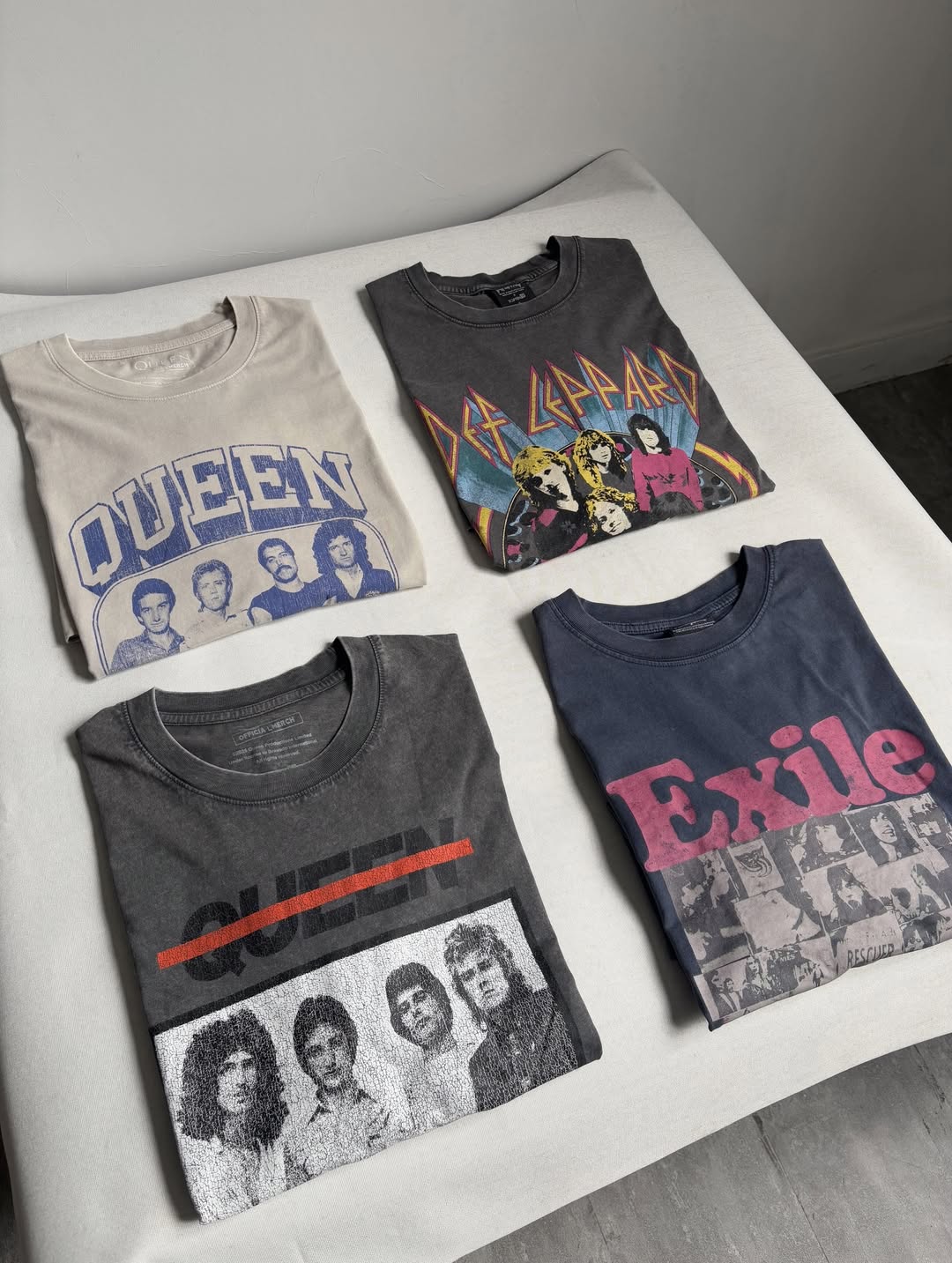 تیشرت اورجینال Queen – Rolling Stones – Def Leppard (یونیسکس)